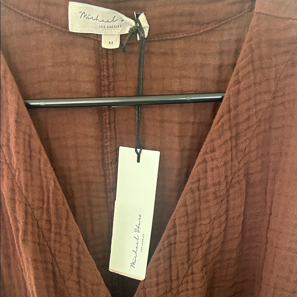 Michael Stars Espresso Midi Dress - Picture 2 of 7